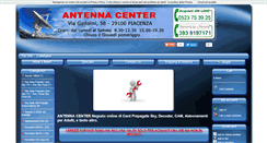 Desktop Screenshot of antennacenter.net
